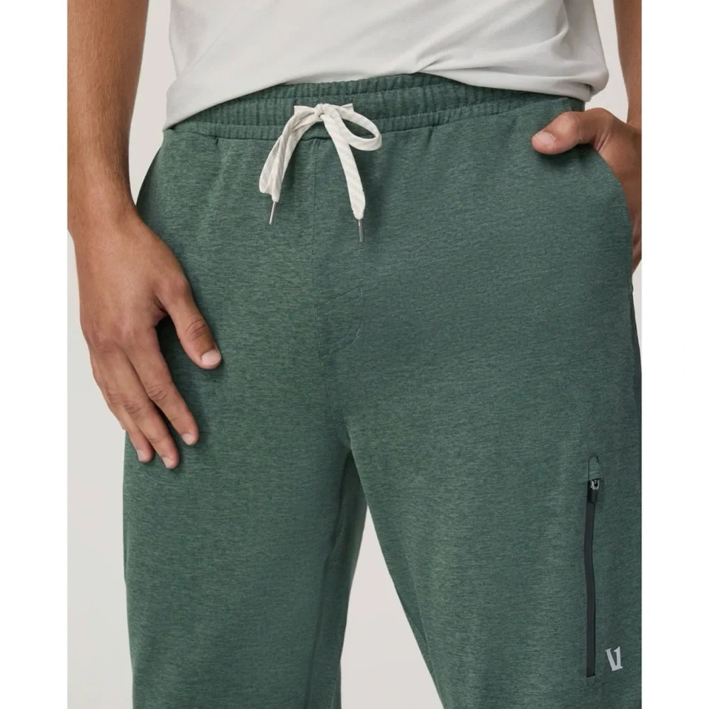 Vuori Sunday Performance Jogger Agate Green Heather Med